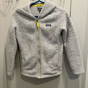 Patagonia Kids Gray Sherpa Jacket
